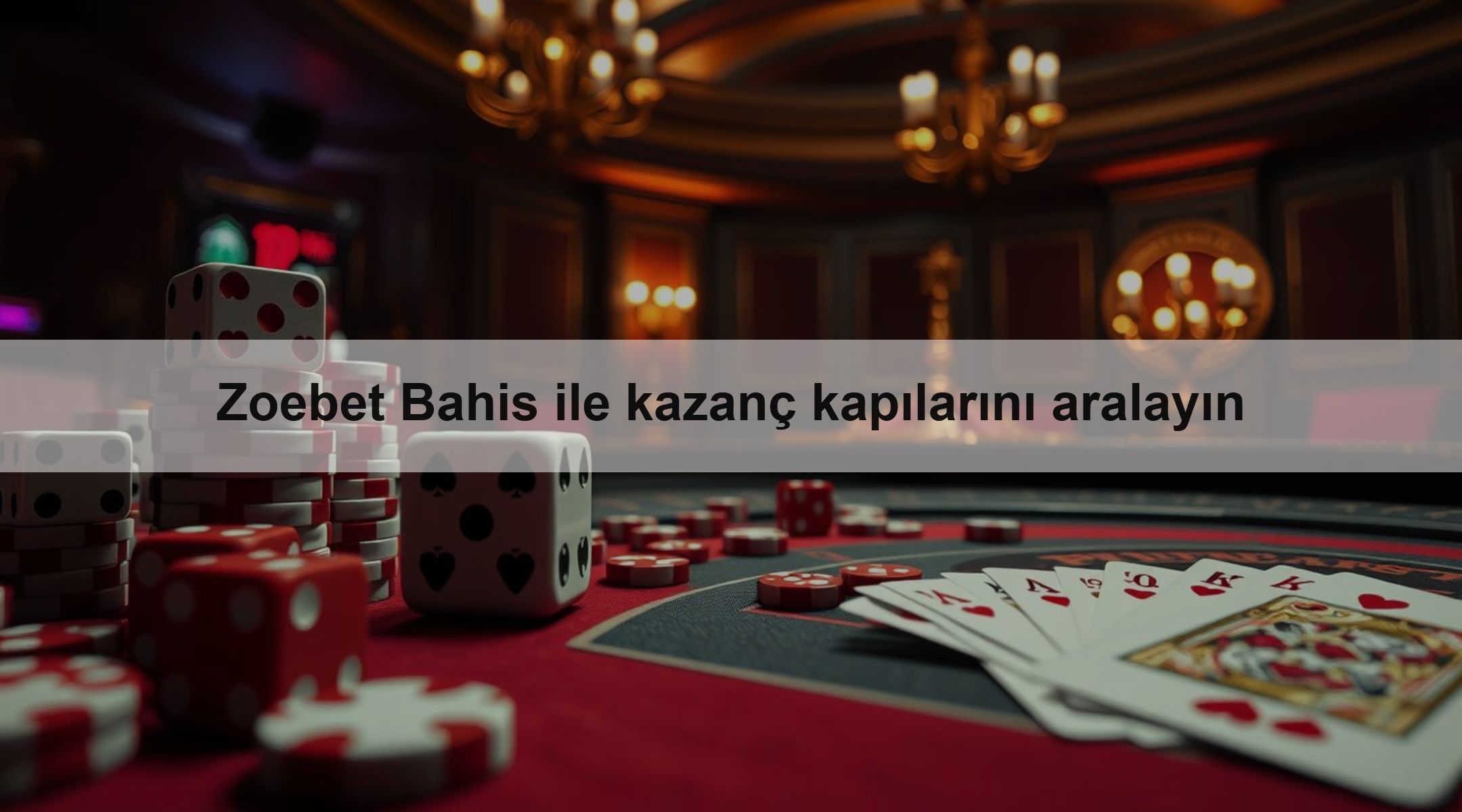 Zoebet Bahis ile kazanç kapılarını aralayın