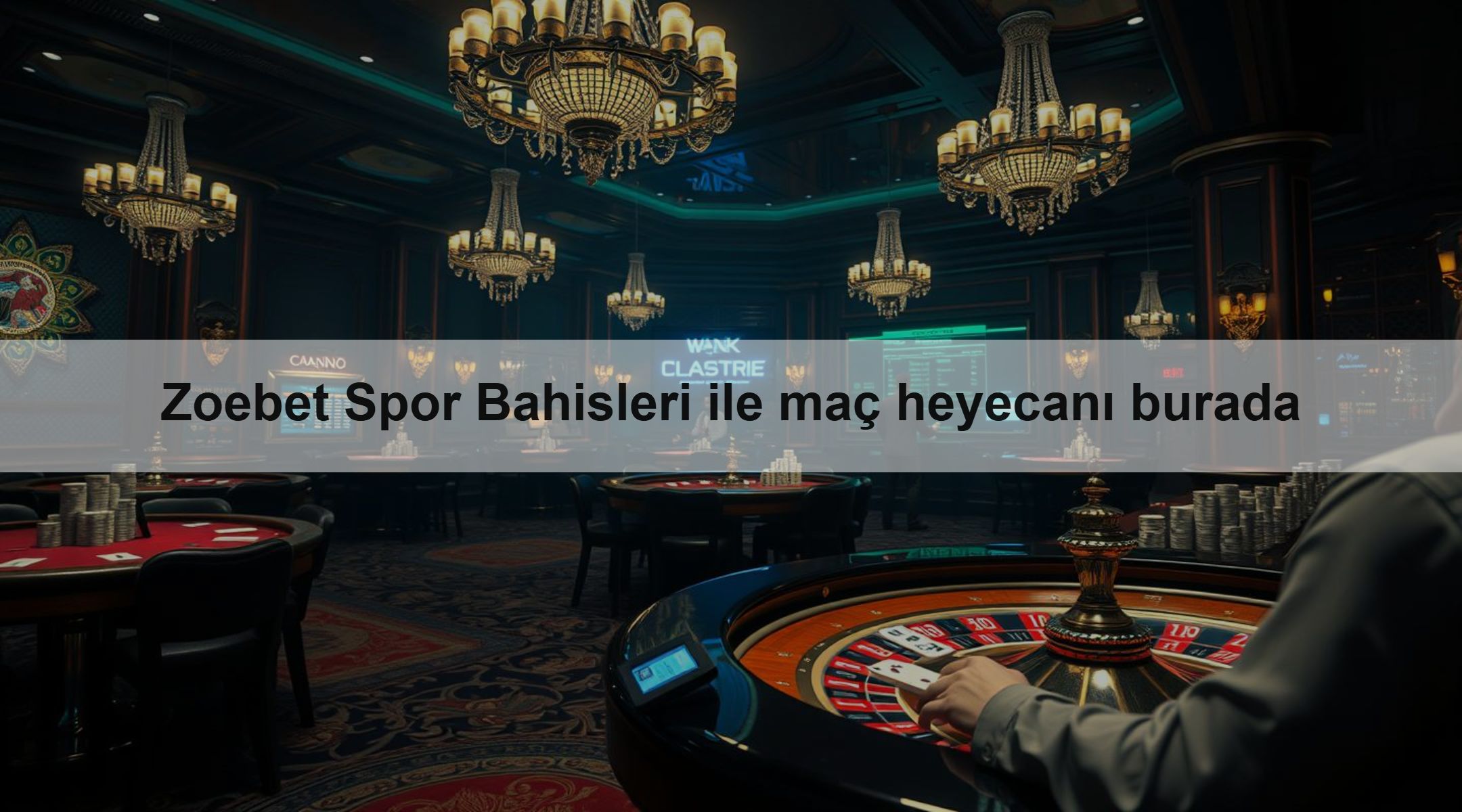 Zoebet Spor Bahisleri ile maç heyecanı burada