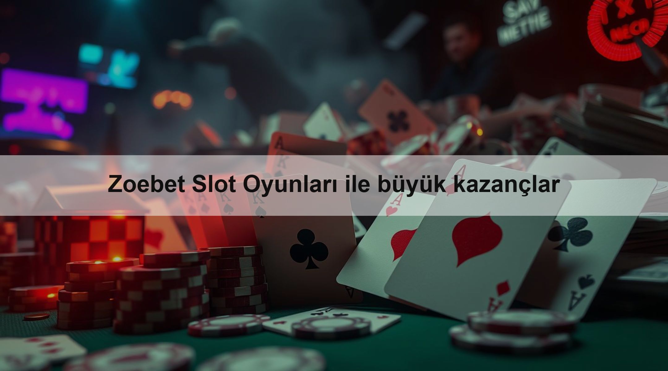 Zoebet Slot Oyunları ile büyük kazançlar